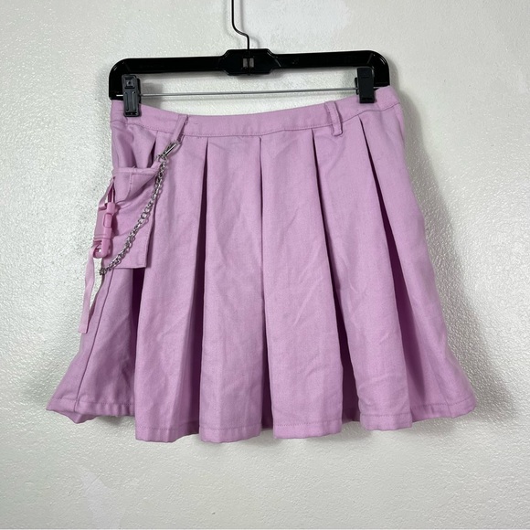 Hot Topic Pink Skirt Chain Pocket size small - Picture 2 of 5
